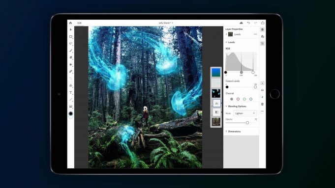 Adobe rozšiřuje testovací skupinu aplikace Photoshop CC pro iPad