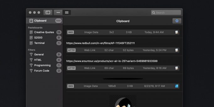 Aplikace Pastebot byla aktualizována a obdržela podporu tmavého režimu