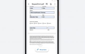 Google Disk pro iOS nyní může vyplňovat PDF formuláře