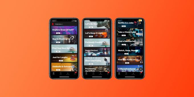 Netflix přichází s novou funkcí Collections pro sledování a hledání televizních pořadů a filmů