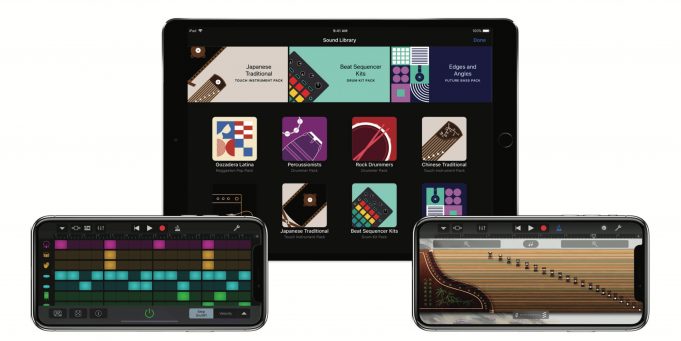 Apple vydal aktualizaci aplikace GarageBand pro iPhone a iPad