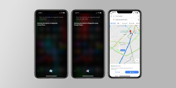 Aplikace Google Maps a Waze byly aktualizovány podporou Siri
