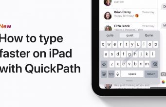Apple návody – Jak psát rychleji na iPadu pomocí QuickPath