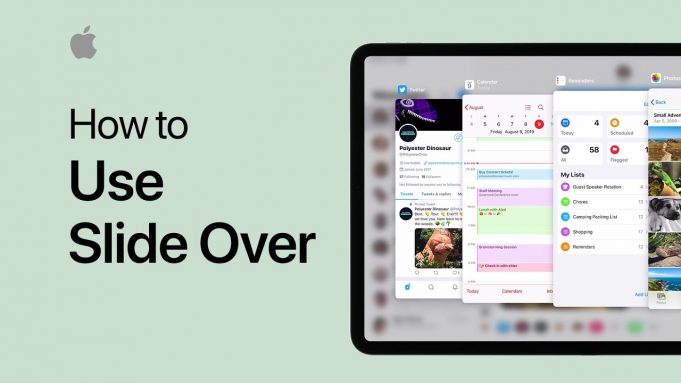 Apple návody – Jak používat Slide Over na vašem iPadu