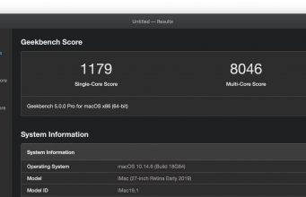 Geekbench obdržel aktualizaci s podporou tmavého režimu pro macOS a mnohem více