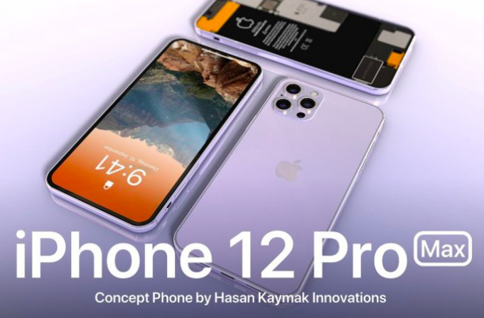 Koncept – iPhone 12 Pro Max s fotoaparátem s 3D ToF senzorem