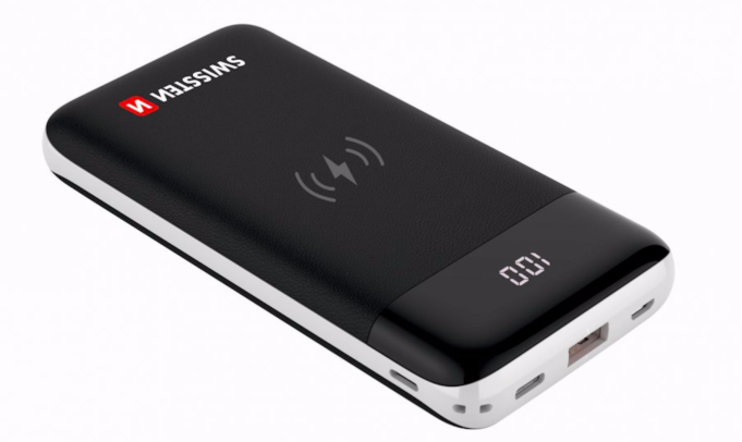 SWISSTEN all in ONE powerbanka s kapacitou 10 000 mAh pro iPhone, iPad a další
