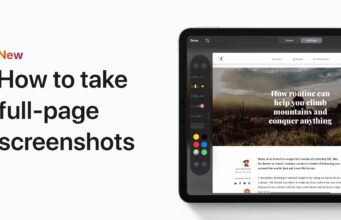 Apple návody – Jak pořizovat snímky celé stránky v iOS 13 a iPadOS 13