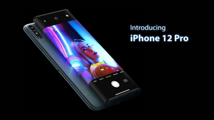 Koncept – iPhone 12 Pro s ohebným displejem