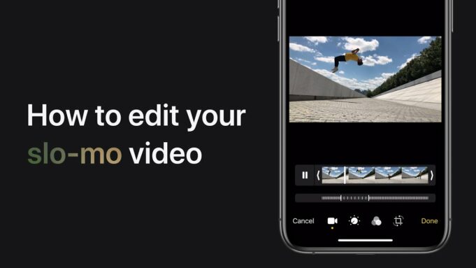 Apple návody – Jak upravit zpomalené video na iPhonu nebo iPadu