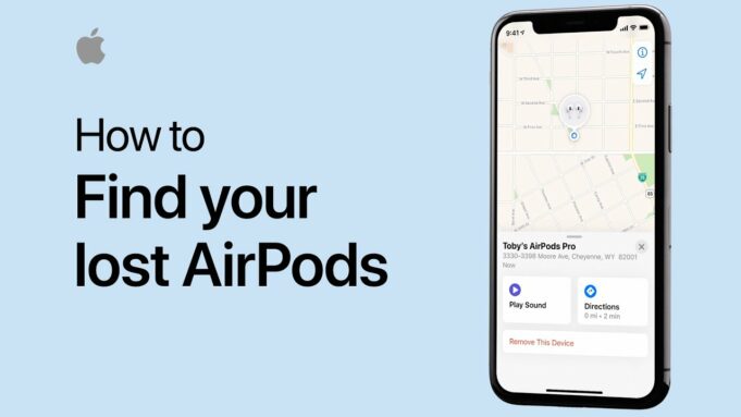 Apple návody – Jak najít ztracené AirPody pomocí aplikace Najít