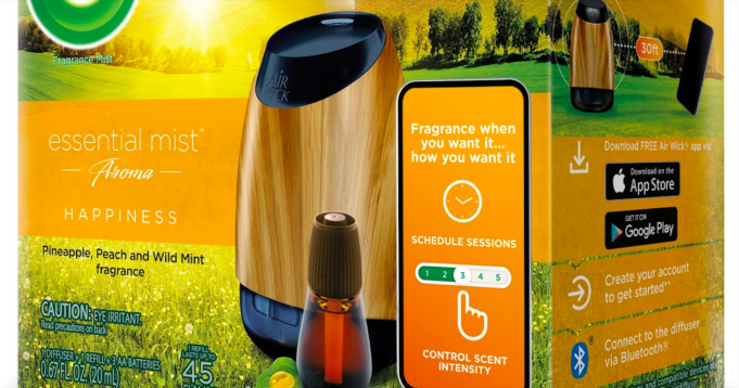 Nový osvěžovač vzduchu Air Wick můžete ovládat pomocí vašeho iPhonu