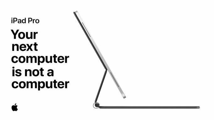 Apple sdílel dvě reklamy na nový iPad Pro