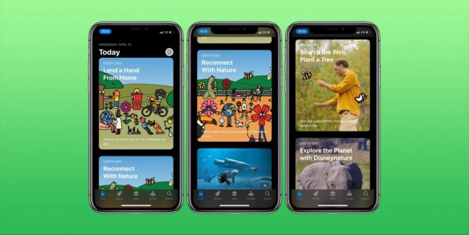 Apple slaví Den Země tématickými příběhy a aplikacemi v App Store