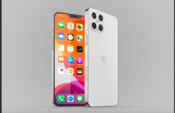 Koncept – iPhone 12 Pro s fotoaparátem s čtyřmi objektivy