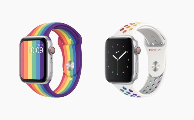 Apple vydal dva nové sportovní řemínky Pride pro Apple Watch