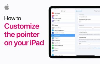 Apple návody – Jak přizpůsobit ukazatel na iPadu