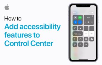 Apple návody – Jak přidat funkce zpřístupnění do ovládacího centra na iPhonu