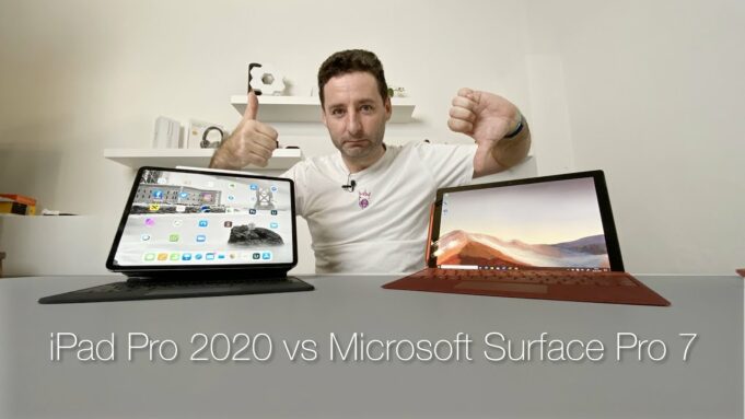 iPad Pro 2020 vs Microsoft Surface Pro 7 pohledem iOvce
