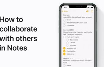 Apple návody – Jak spolupracovat s ostatními v aplikaci Poznámky na iPhonu nebo iPadu