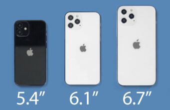 iPhone mini bude mít základní kapacitu 64GB, iPhone 12 Pro a Pro Max 128 GB
