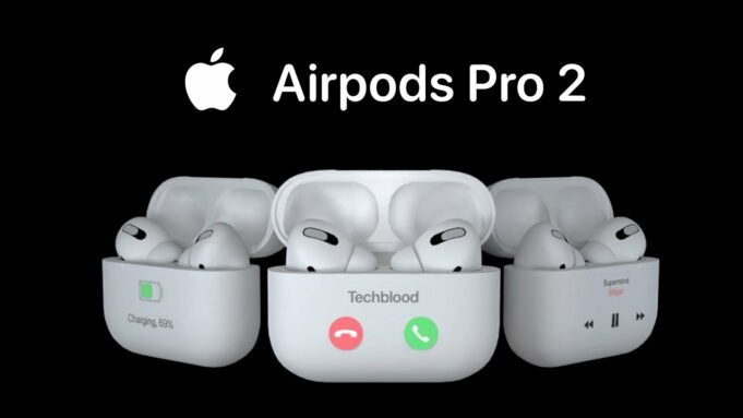 Koncept – AirPods Pro 2 s Retina displejem