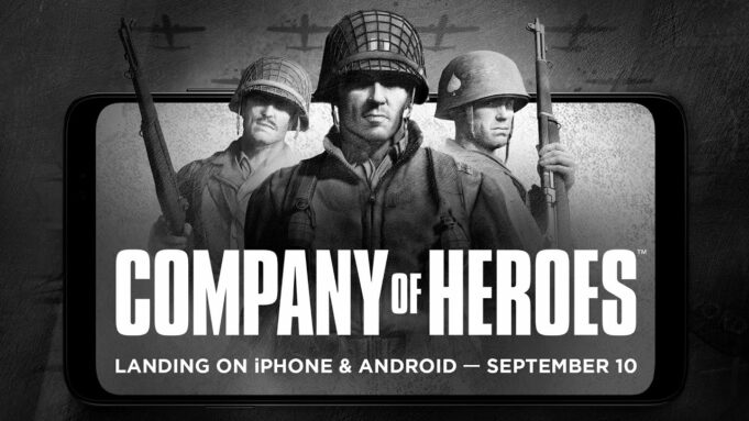 Hra Company of Heroes pro iOS a Android bude k dispozici 10. září