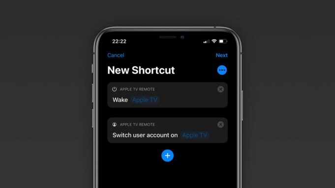 Díky aplikaci Zkratky budete moci snadno přepnout účet na Apple TV