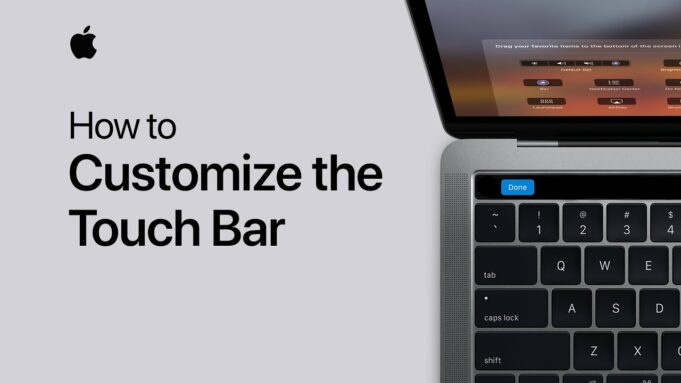 Apple návody – Jak přizpůsobit Touch Bar na MacBooku Pro