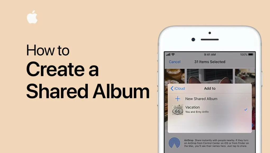 Jak vytvořit sdílené album iPhone?