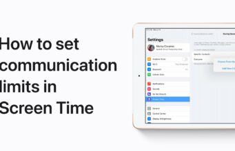 Apple návody – Jak nastavit limity komunikace na iPhonu a iPadu