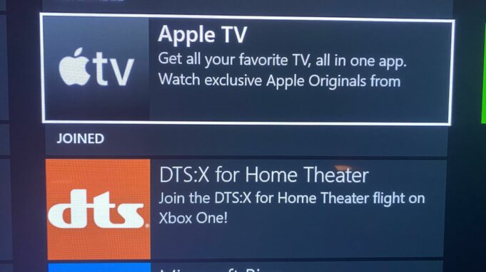 Aplikace Apple TV bude k dispozici na konzolích Xbox