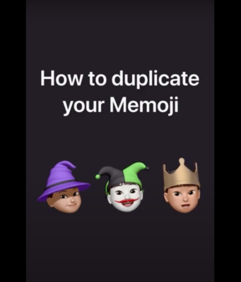 Apple návody – Jak duplikovat Memoji na iPhonu a iPadu