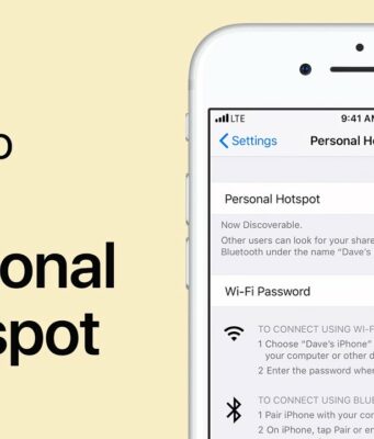 Apple návody – Jak používat osobní hotspot na iPhonu nebo iPadu