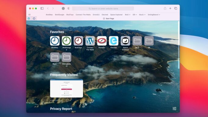 Návod – Jak nastavit vlastní pozadí v prohlížeči Safari