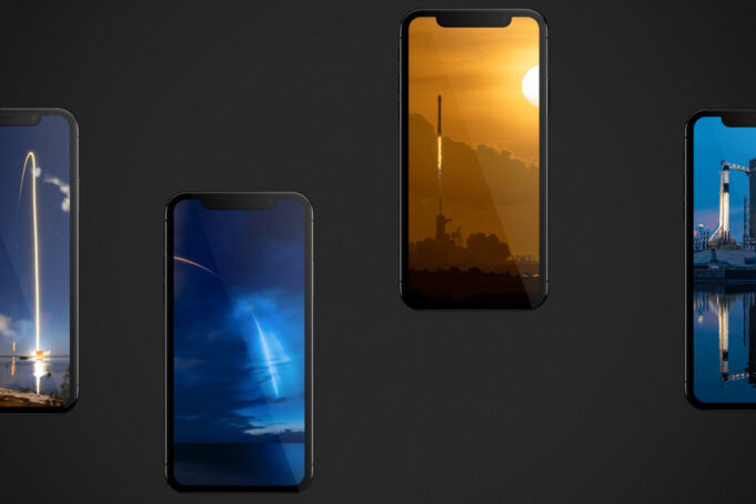 iTapety týdne – SpaceX pro iPhone