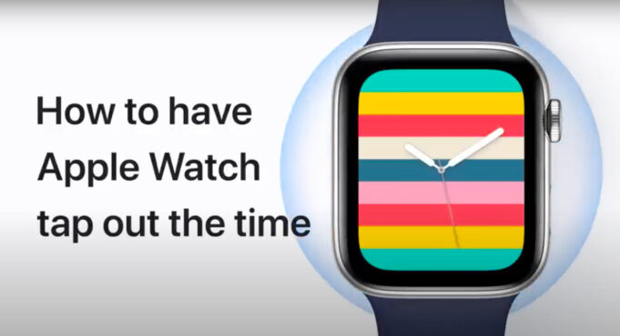 Apple návody – Jak zjistit přesný čas pomocí haptické odezvy na Apple Watch