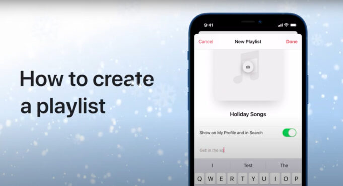 Apple návody – Jak vytvořit seznam skladeb v Apple Music na iPhonu a iPadu
