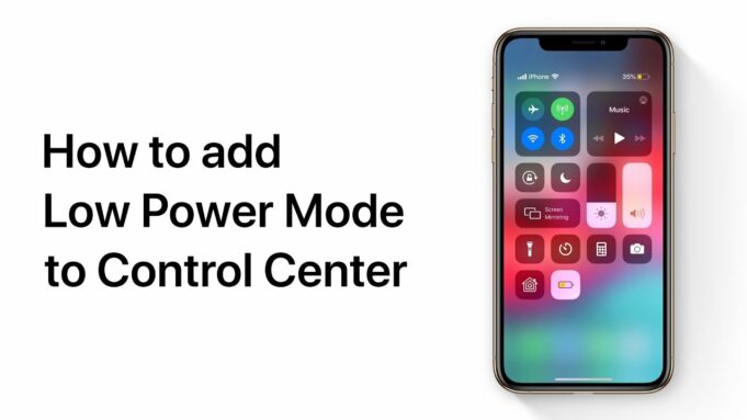 Apple návody – Jak přidat režim nízké spotřeby do ovládacího centra na iPhonu
