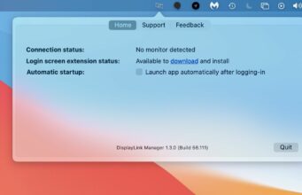 Synaptics vydal novou beta verzi aplikace DisplayLink Manager pro macOS