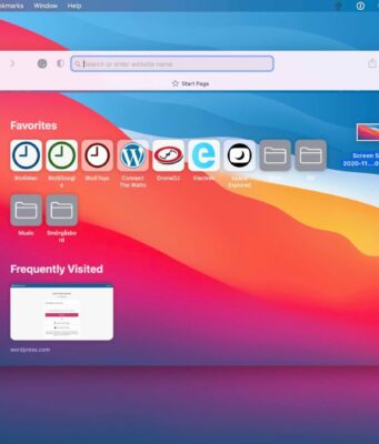 Návod – Jak změnit obrázek na pozadí v prohlížeči Safari v systému macOS