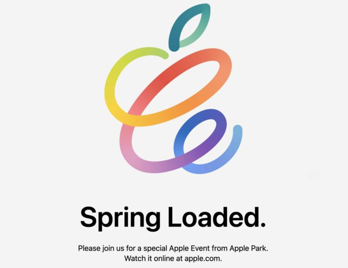 Hashtag #AppleEvent na Twitteru byl upraven tak, aby obsahoval barevné logo „Spring Loaded“