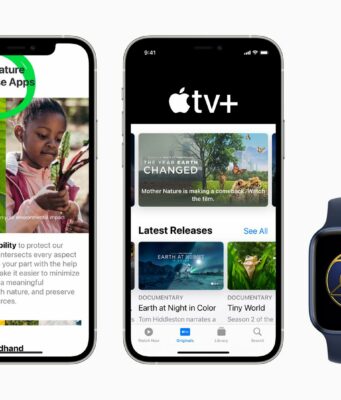 Apple slaví den země speciálním obsahem v App Store, Apple TV+, aplikaci Podcasty a Mapy