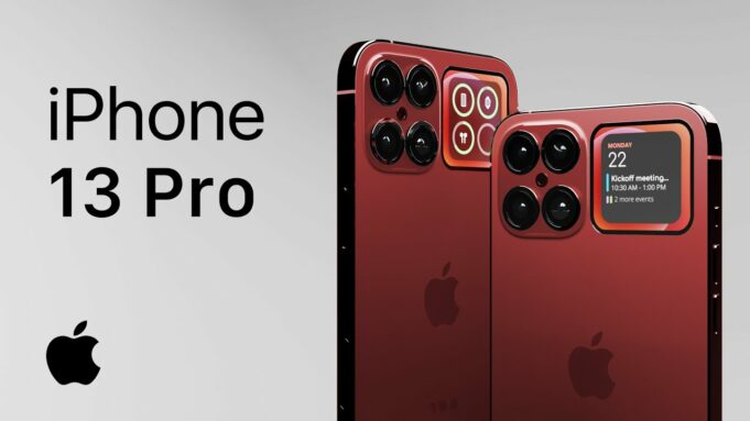 Koncept – iPhone 13 Pro a Pro Max s displejem v zadní části