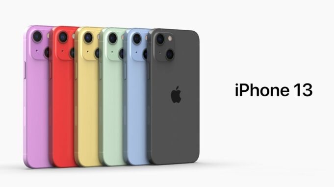 Koncept – iPhone 13 s čipem M1 a Touch ID pod displejem