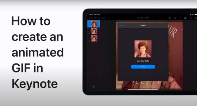 Apple návody – Jak vytvořit animovaný GIF v aplikaci Keynote na iPhonu a iPadu