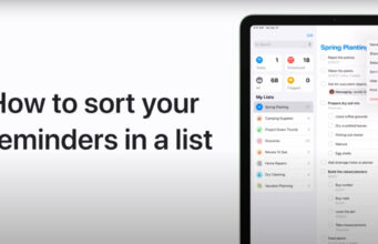 Apple návody – Jak seřadit připomínky v seznamu na iPhonu a iPadu