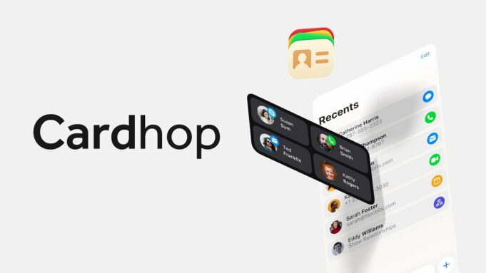 Flexibits vydal novou verzi aplikace Cardhop s novým designem a několika novými funkcemi