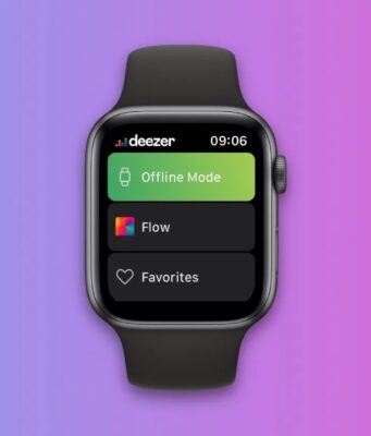 Společnost Deezer představila vylepšenou verzi své aplikace pro Apple Watch