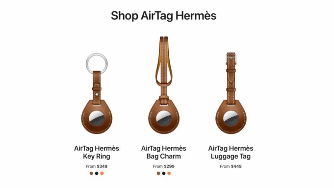 Příslušenství Hermès pro AirTag je z neznámých důvodů nedostupné